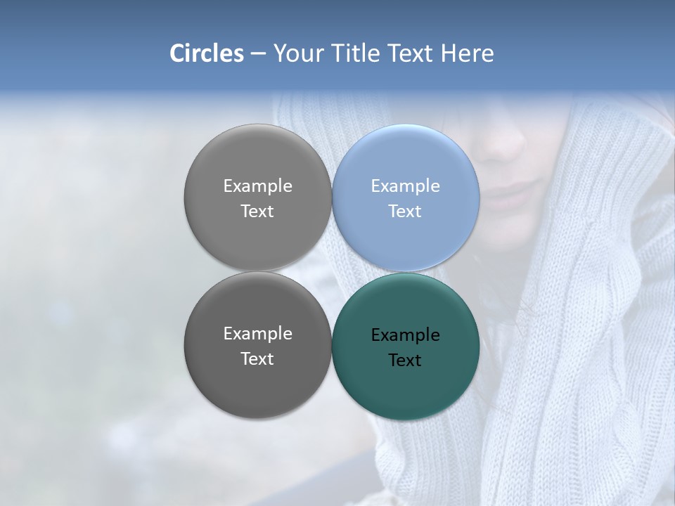 Sad Girl PowerPoint Template