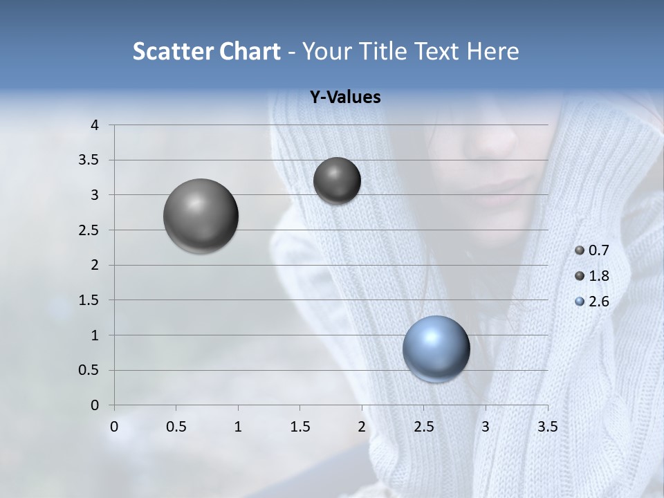 Sad Girl PowerPoint Template