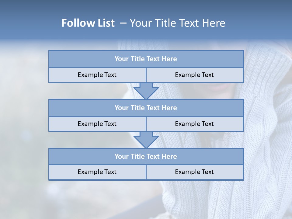 Sad Girl PowerPoint Template