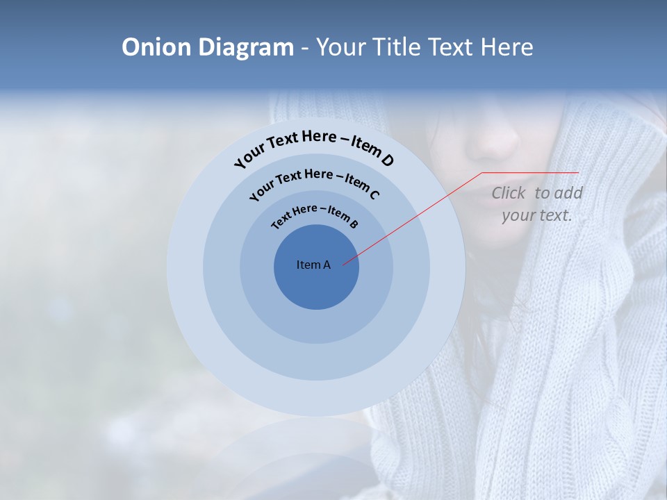 Sad Girl PowerPoint Template