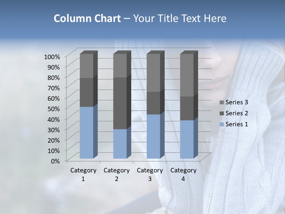 Sad Girl PowerPoint Template