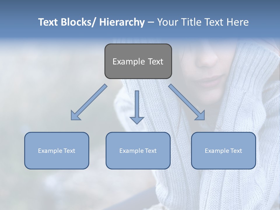 Sad Girl PowerPoint Template