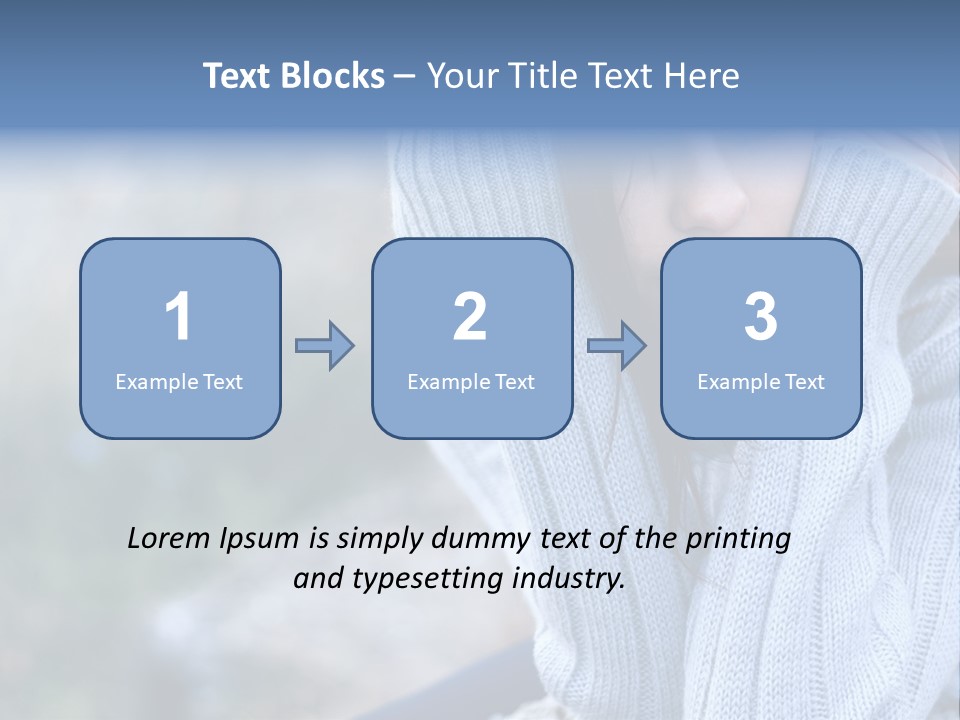 Sad Girl PowerPoint Template
