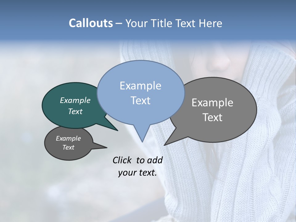 Sad Girl PowerPoint Template