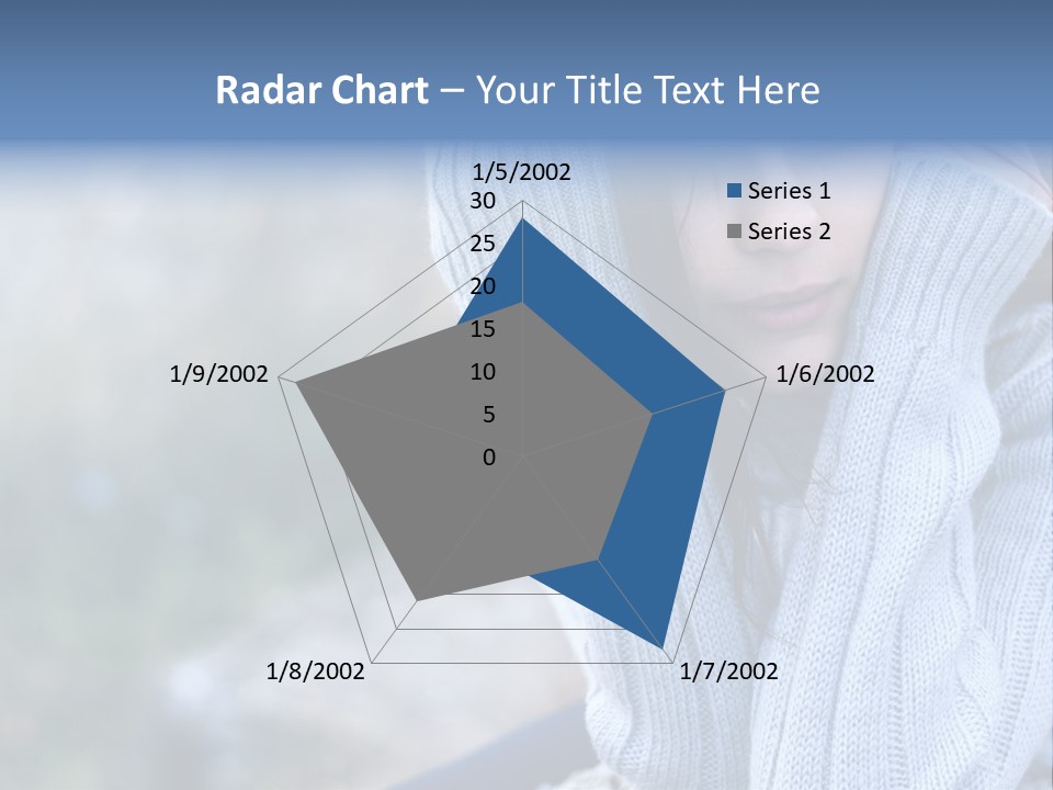 Sad Girl PowerPoint Template