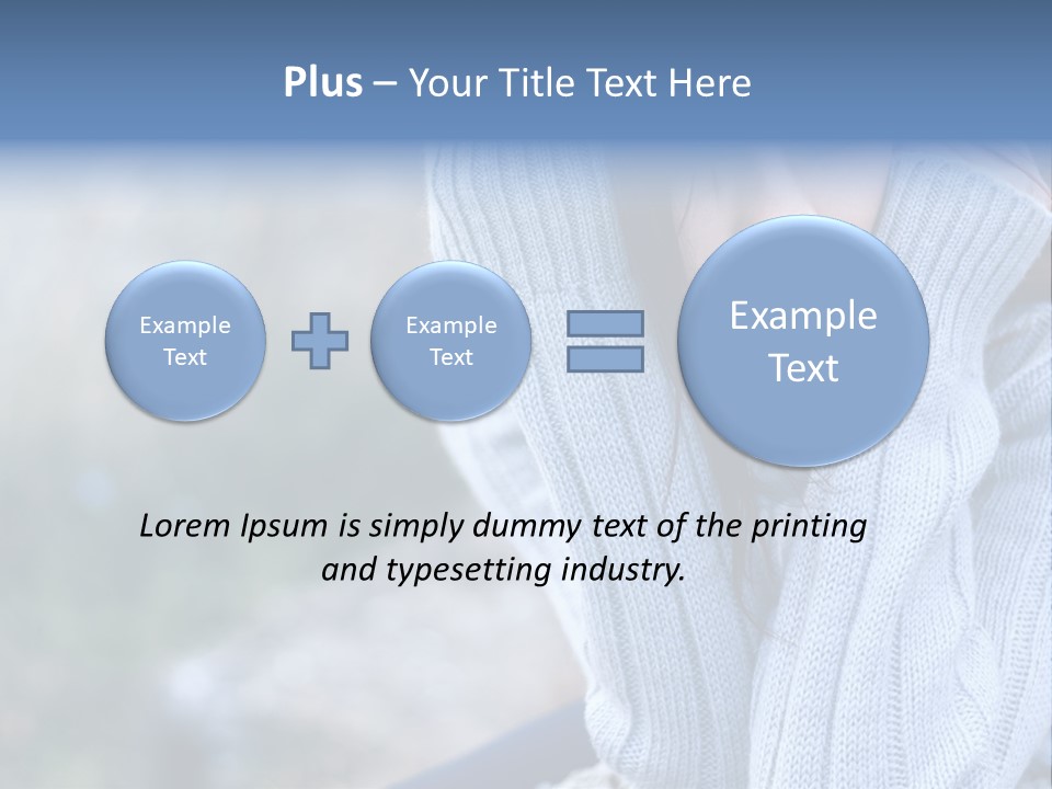 Sad Girl PowerPoint Template