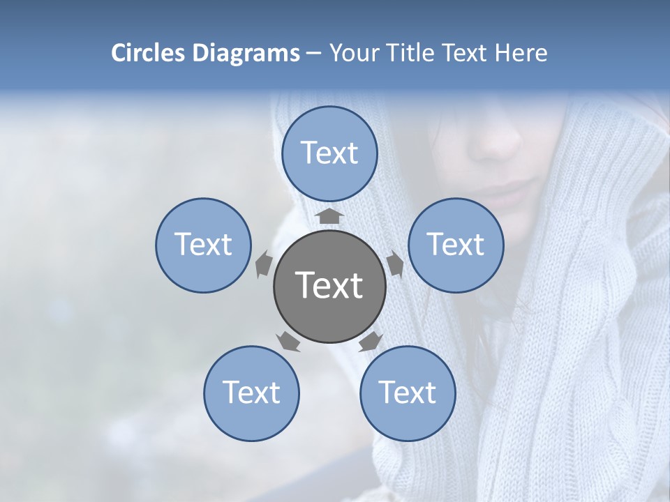 Sad Girl PowerPoint Template