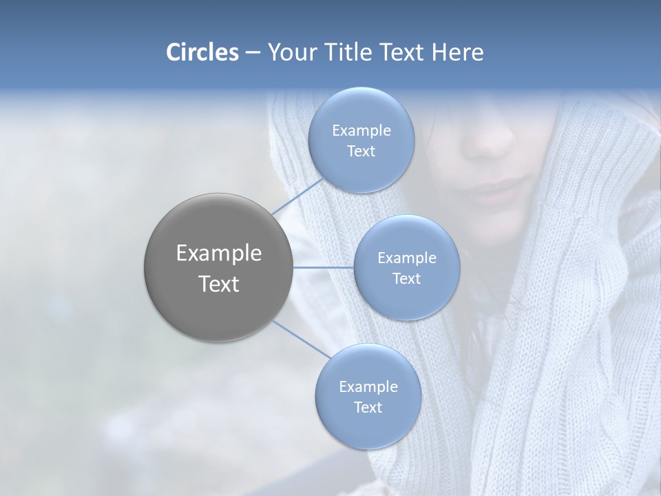 Sad Girl PowerPoint Template