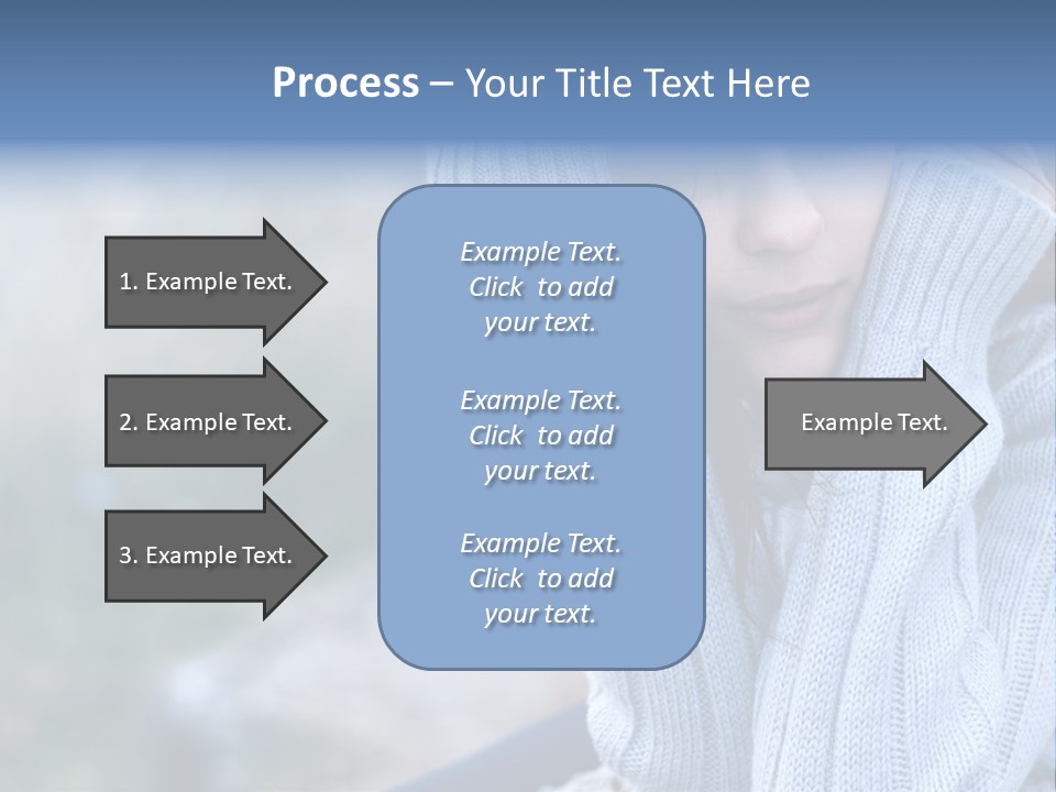 Sad Girl PowerPoint Template