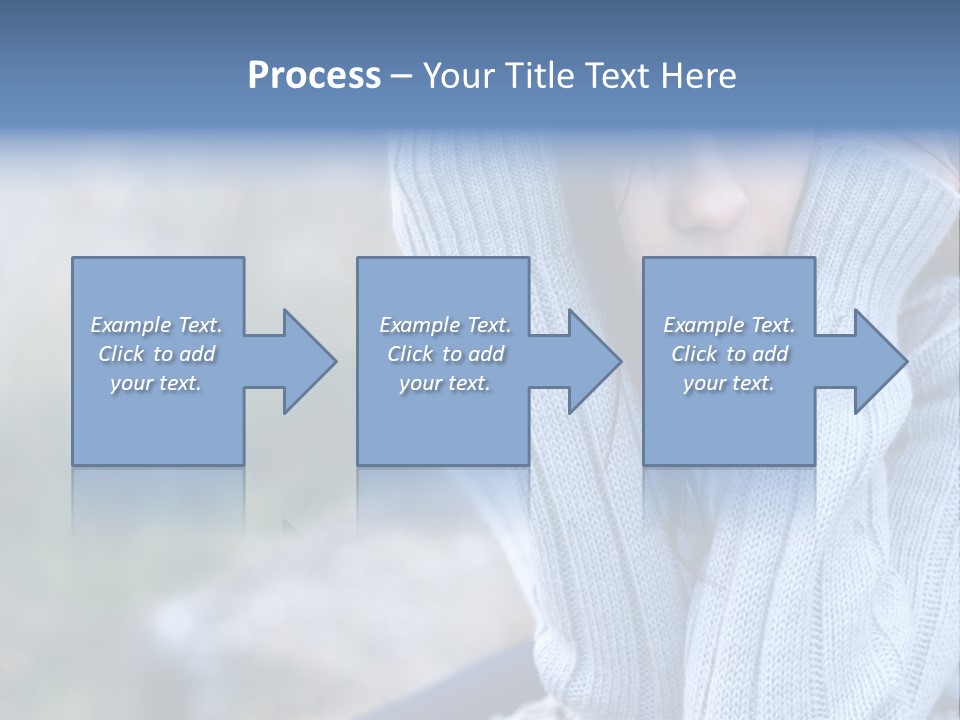 Sad Girl PowerPoint Template