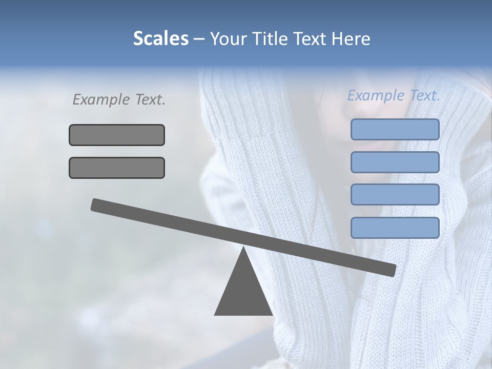 Sad Girl PowerPoint Template