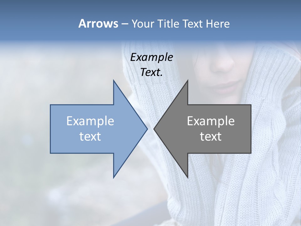 Sad Girl PowerPoint Template