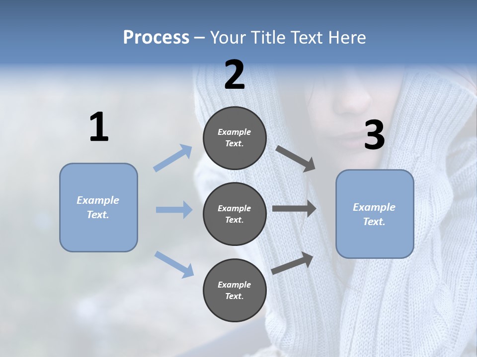 Sad Girl PowerPoint Template