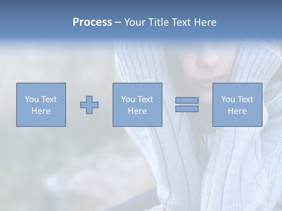 Sad Girl PowerPoint Template