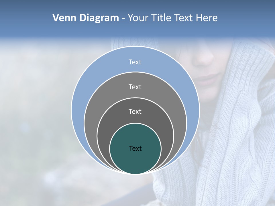 Sad Girl PowerPoint Template