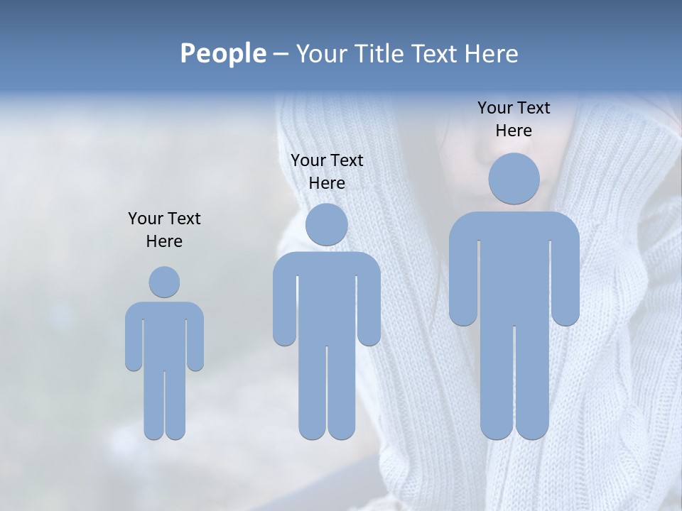 Sad Girl PowerPoint Template