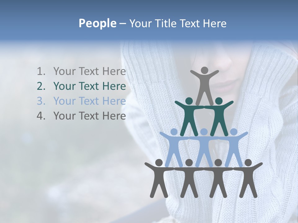 Sad Girl PowerPoint Template