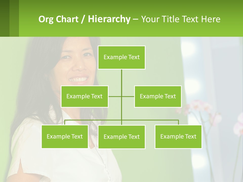 Woman Smiling PowerPoint Template