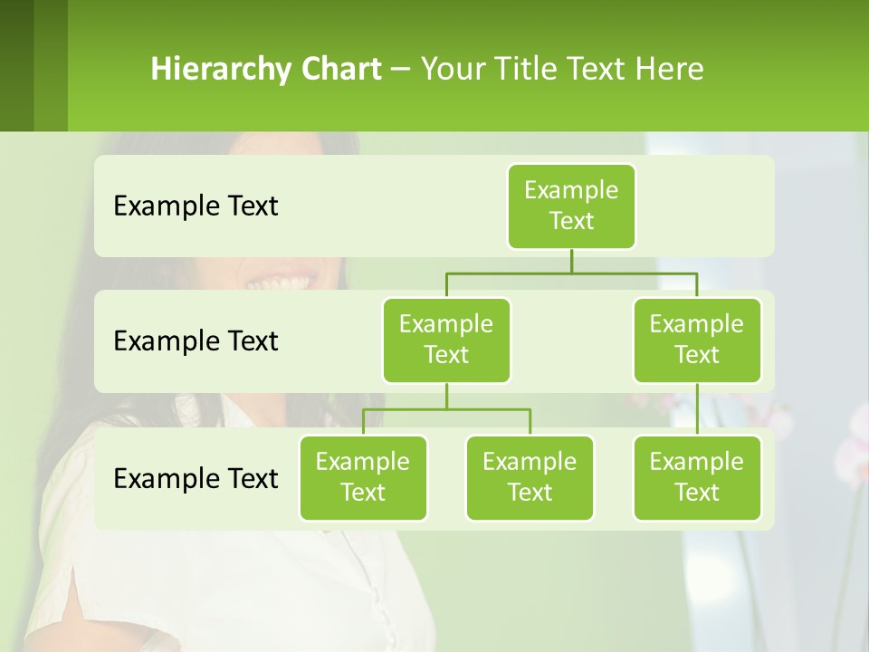 Woman Smiling PowerPoint Template
