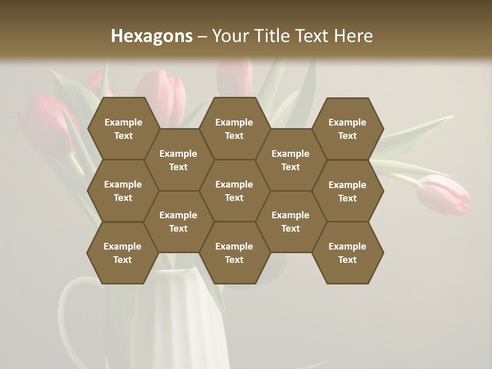 Tulips In A Vase PowerPoint Template