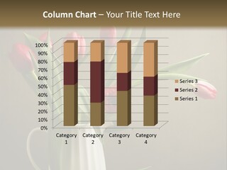 Tulips In A Vase PowerPoint Template