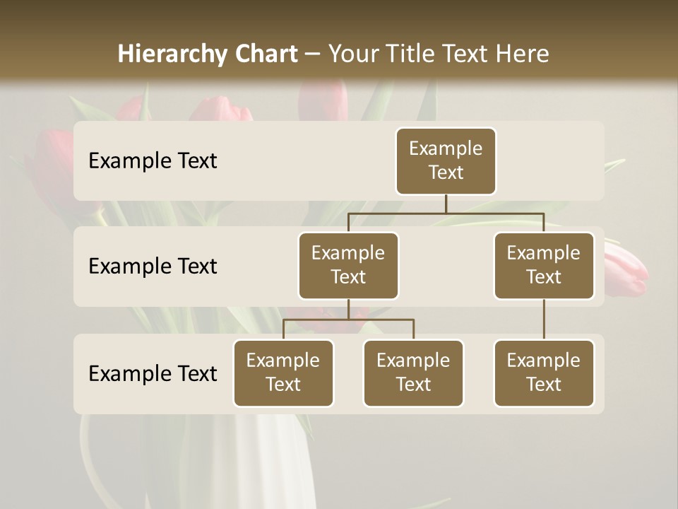 Tulips In A Vase PowerPoint Template