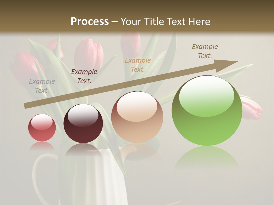 Tulips In A Vase PowerPoint Template