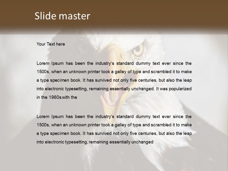 American Eagle PowerPoint Template