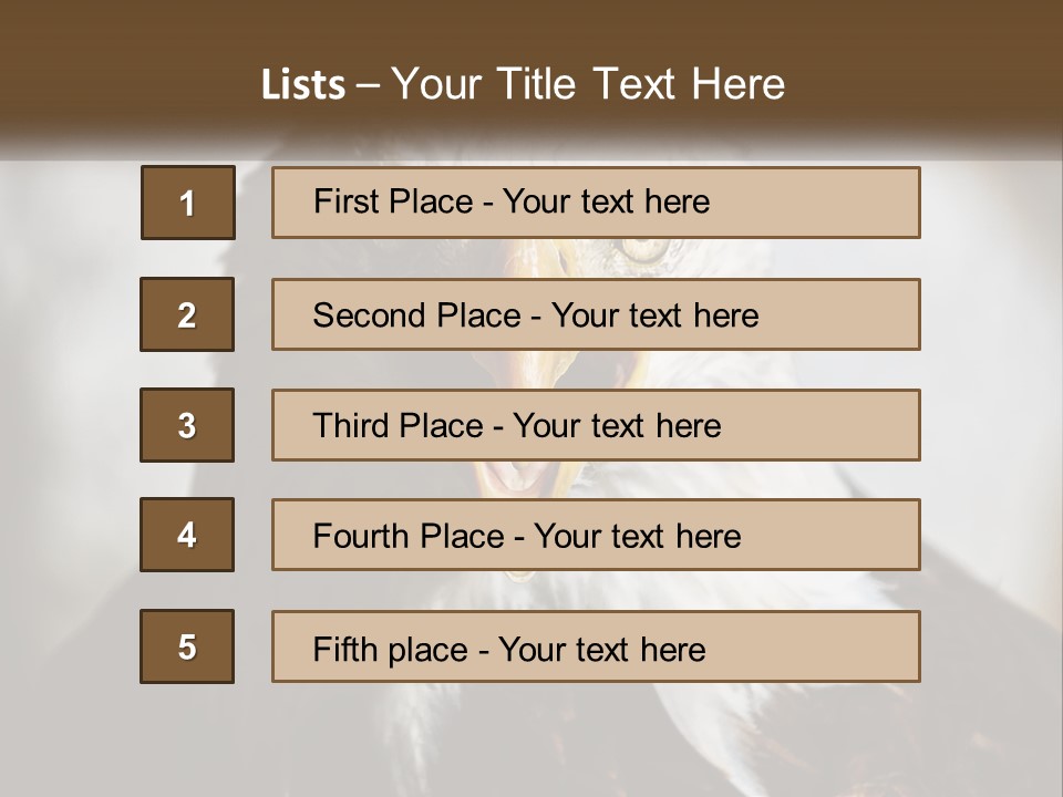 American Eagle PowerPoint Template