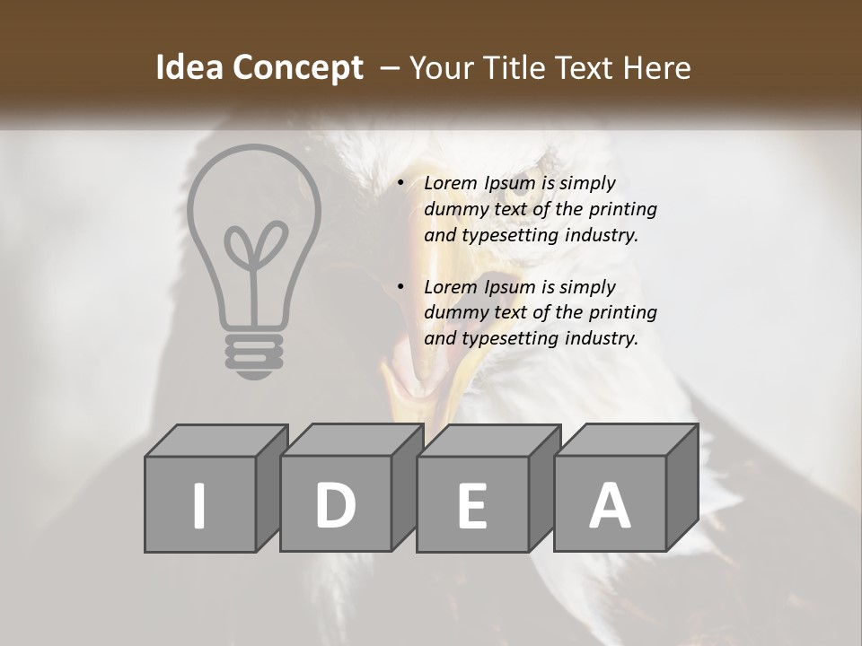 American Eagle PowerPoint Template