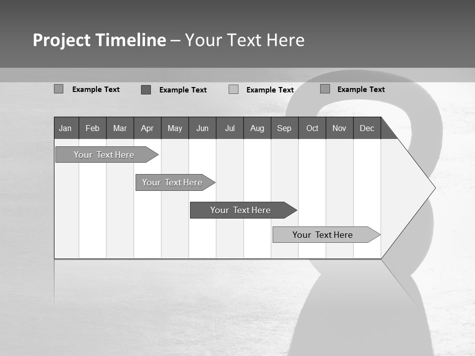 Kettlebell On The Floor PowerPoint Template