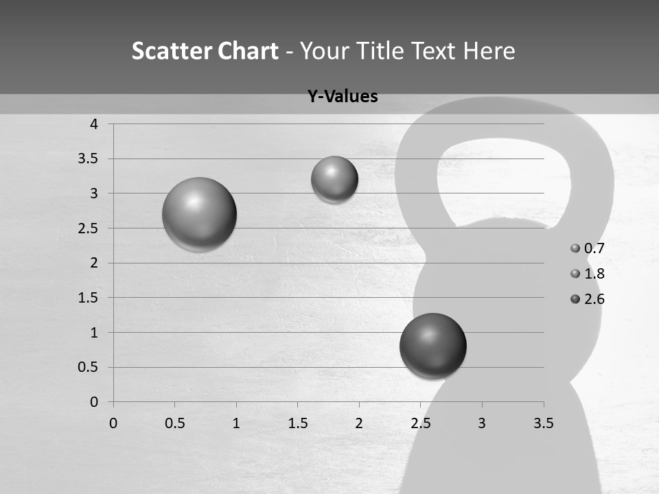 Kettlebell On The Floor PowerPoint Template