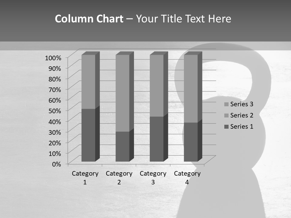 Kettlebell On The Floor PowerPoint Template