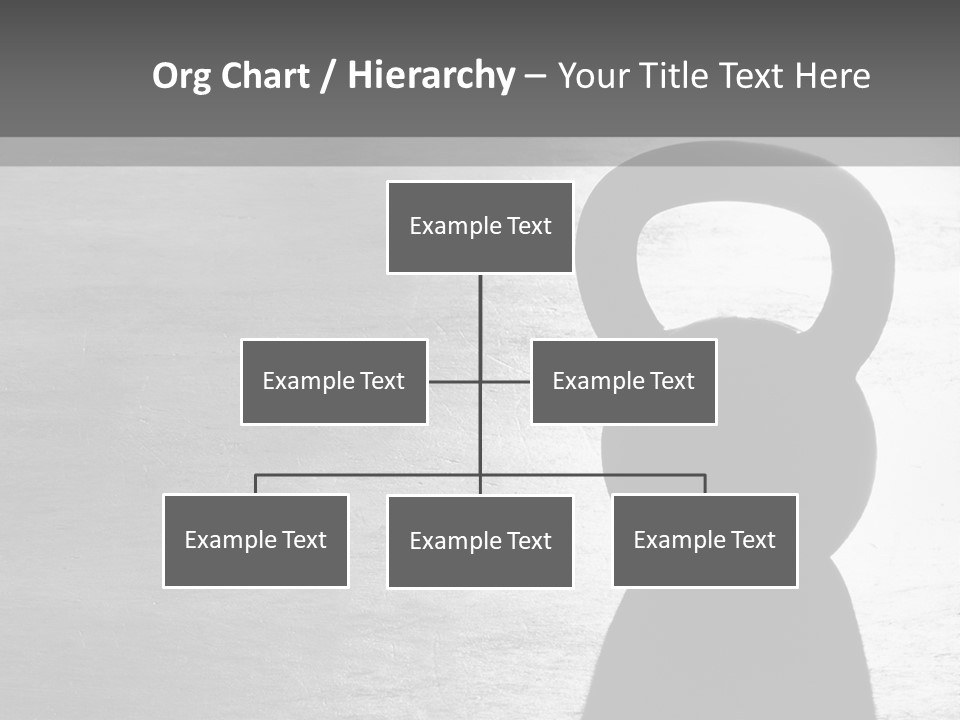 Kettlebell On The Floor PowerPoint Template