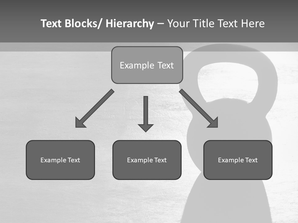 Kettlebell On The Floor PowerPoint Template