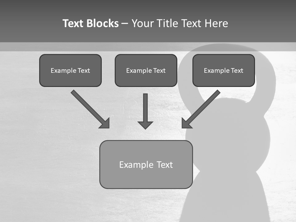 Kettlebell On The Floor PowerPoint Template