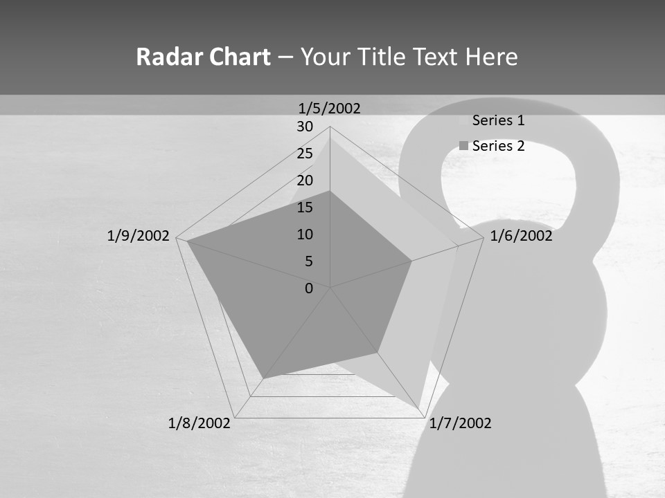 Kettlebell On The Floor PowerPoint Template