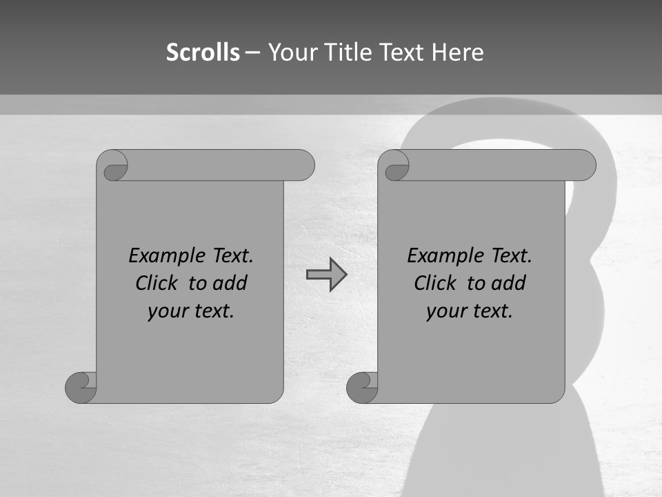 Kettlebell On The Floor PowerPoint Template