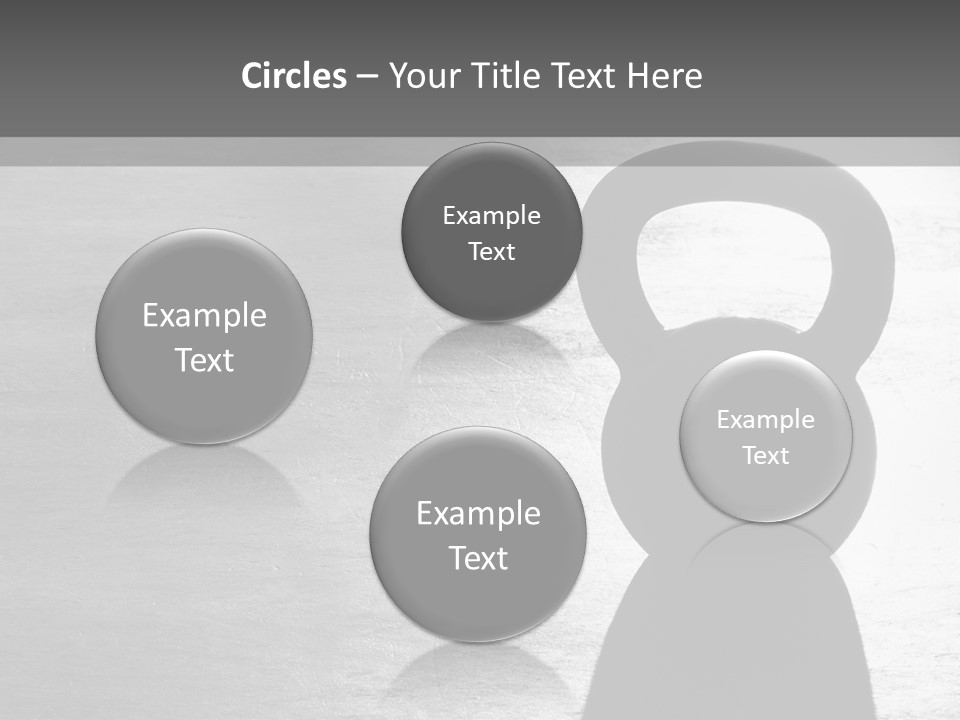 Kettlebell On The Floor PowerPoint Template