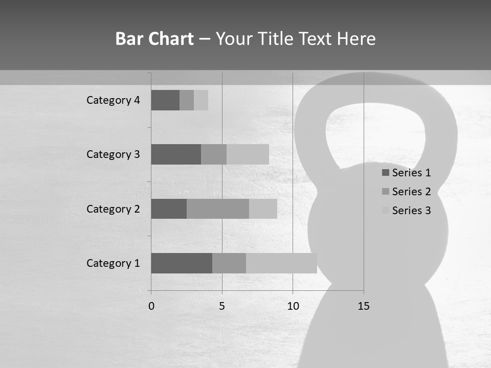 Kettlebell On The Floor PowerPoint Template