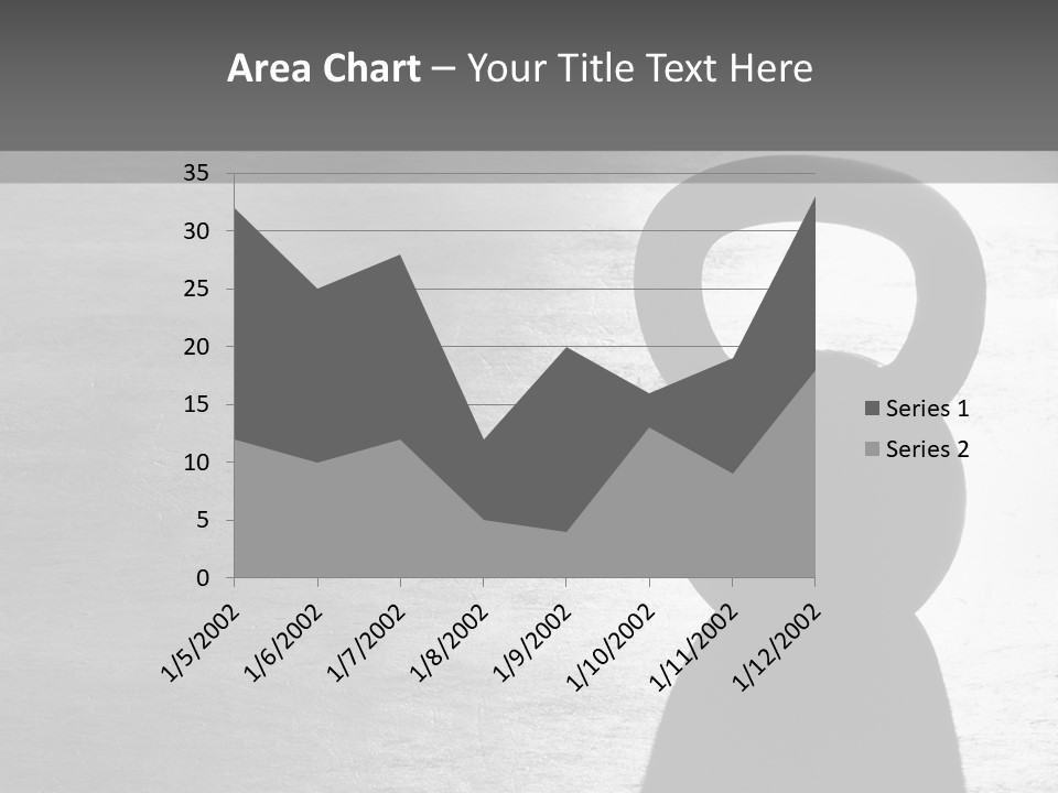 Kettlebell On The Floor PowerPoint Template
