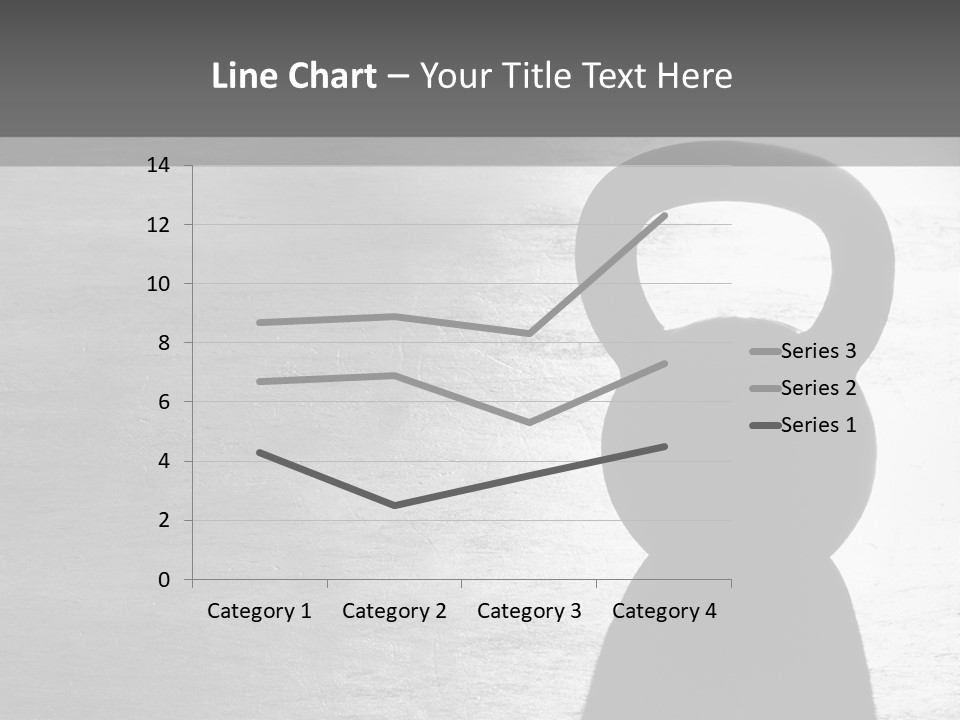 Kettlebell On The Floor PowerPoint Template