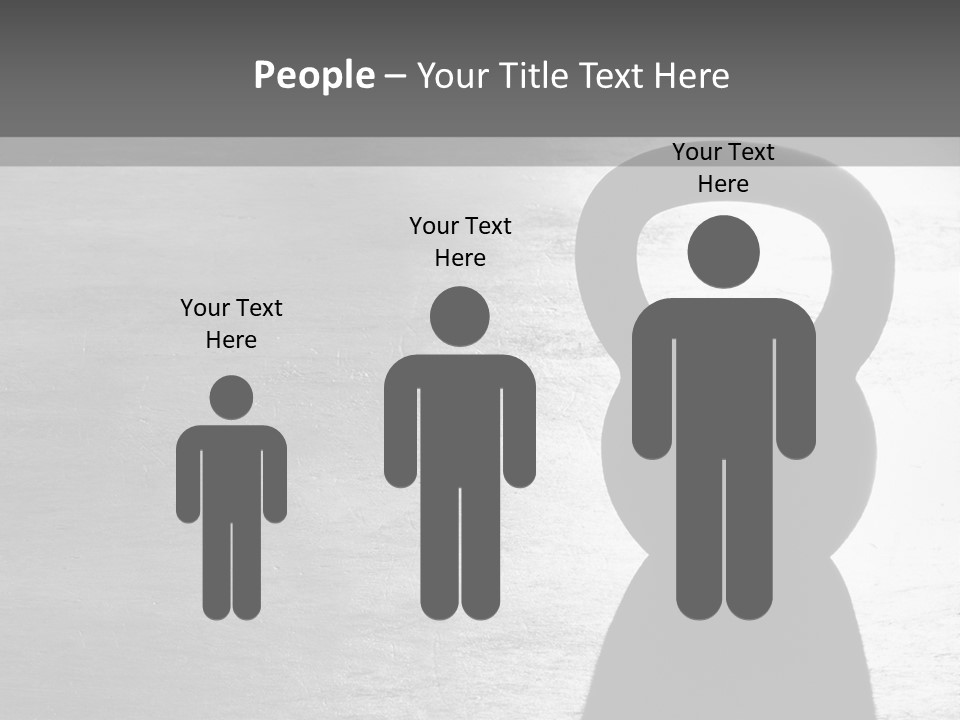 Kettlebell On The Floor PowerPoint Template