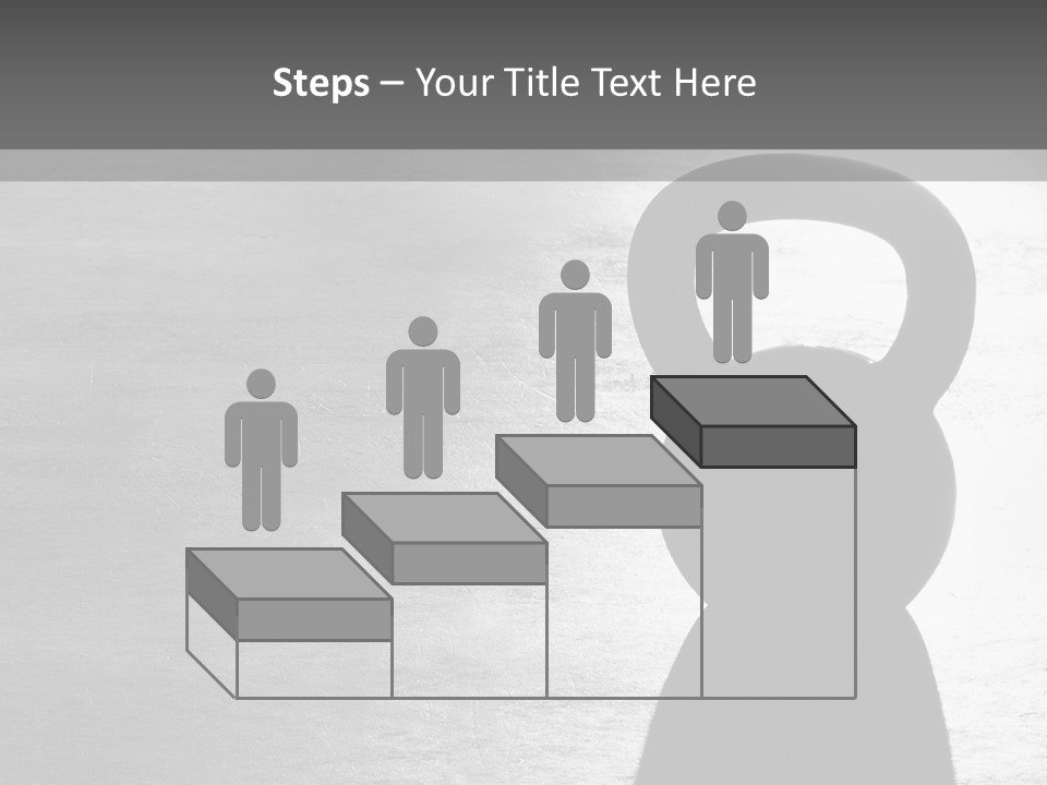 Kettlebell On The Floor PowerPoint Template