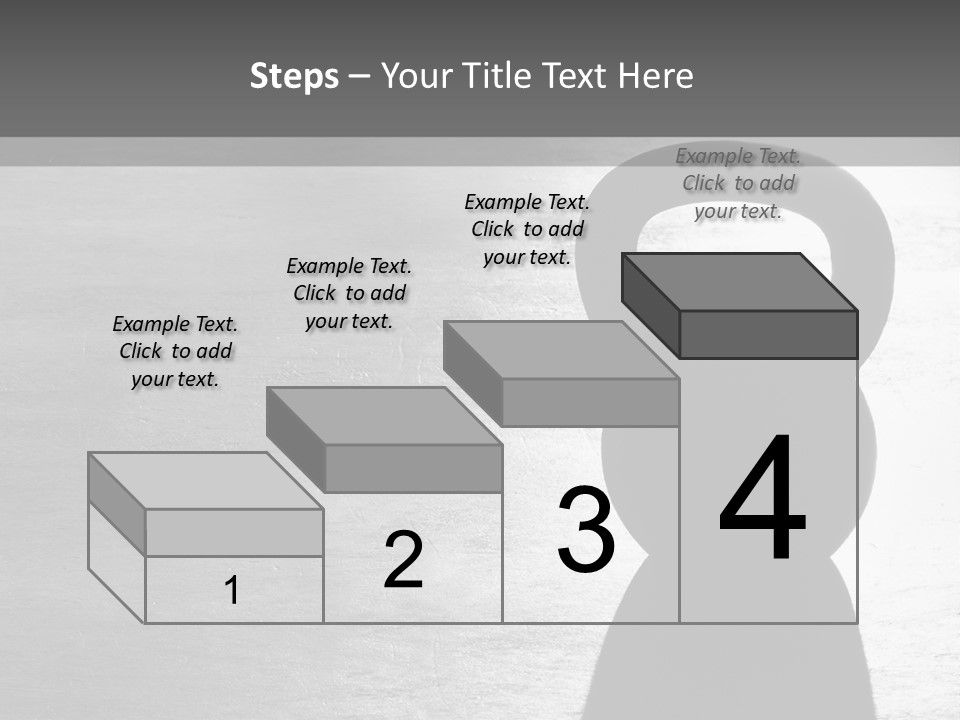 Kettlebell On The Floor PowerPoint Template