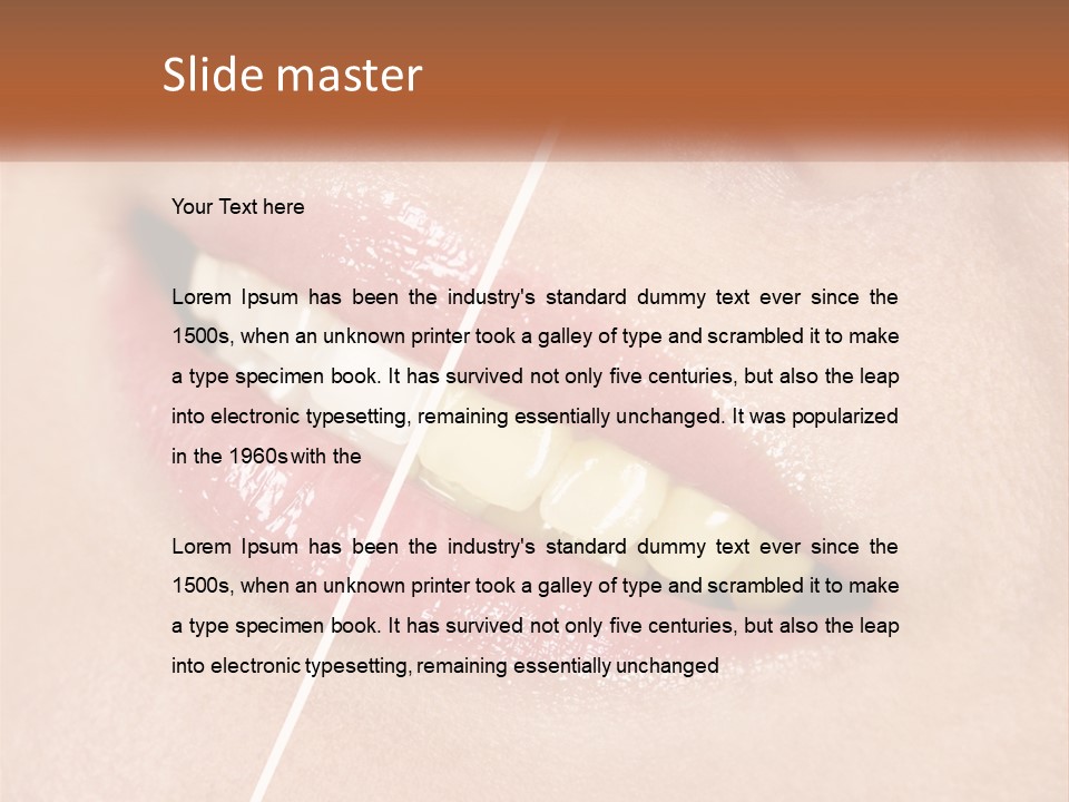 Teeth Whitening PowerPoint Template