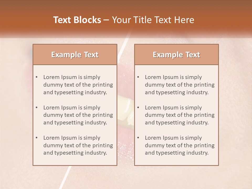 Teeth Whitening PowerPoint Template
