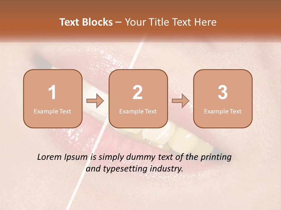 Teeth Whitening PowerPoint Template