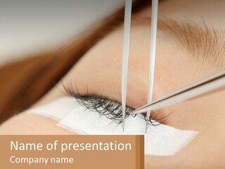 Eye Makeup PowerPoint Template
