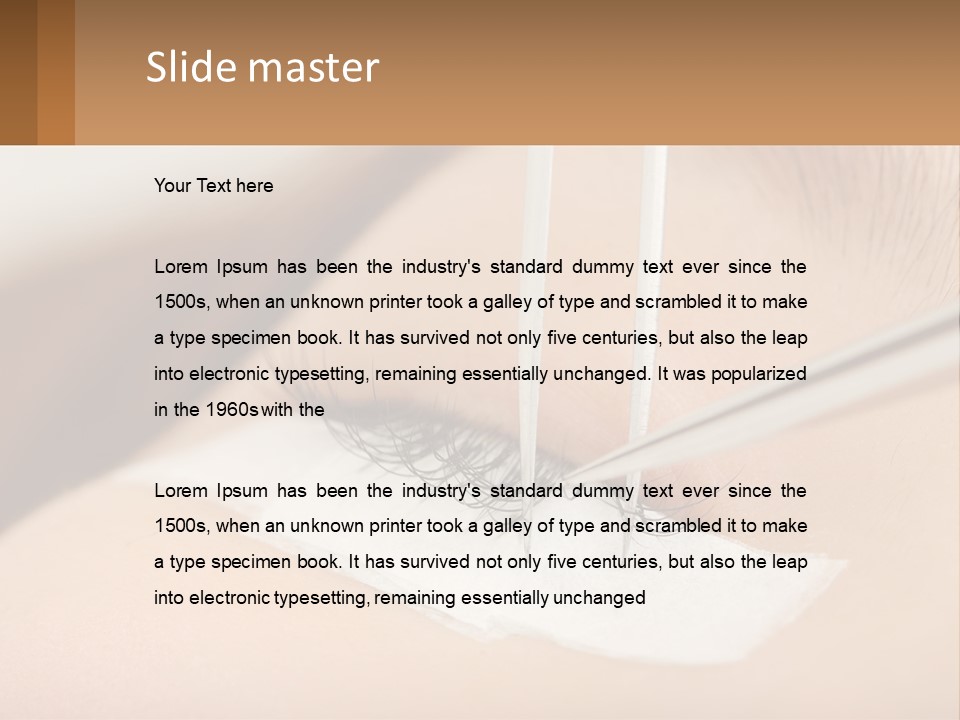 Eye Makeup PowerPoint Template